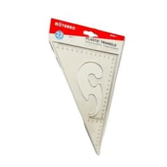 REGLA ESCUADRA TRIANGULAR 23x13CM