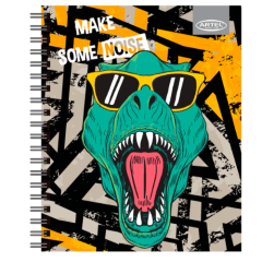 CUAD UNIVERSITARIO 100 HJS 7MM DISEÑO DINO