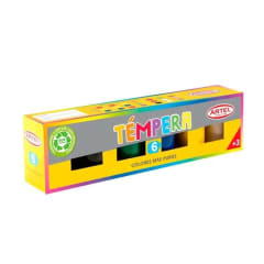 ESTUCHE TEMPERA 6 COLORES