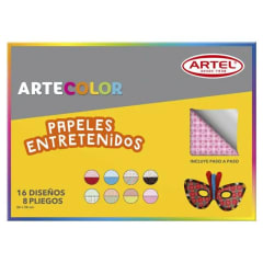 ESTUCHE ARTECOLOR PAPELES ENTRETENIDOS