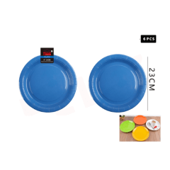 23CM PLATO AZUL REAL.