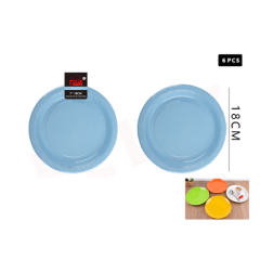 PLATO CELESTE 18 CM.