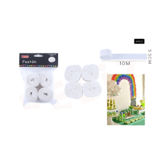 FESTON BLANCO 4 UNID.