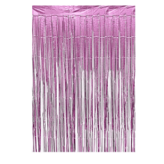 CORTINA ROSA MATE 100 X 200 CMS.