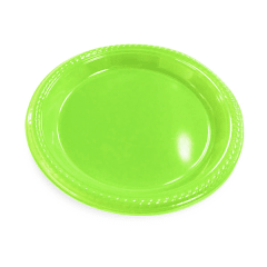 PLATO COLOR LIMA* 10 UNID