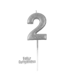 VELA Nº2 plateada