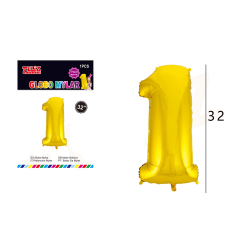 GLOBO MYLAR DORADO 1