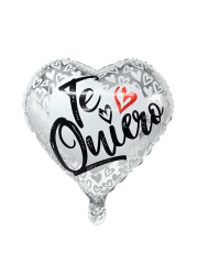 GLOBO METALICO TE QUIERO.