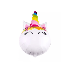 GLOBO METALICO UNICORNIO KAWAII.