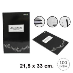 LIBRO DE ACTAS 100 HJS CUADRICULADO.