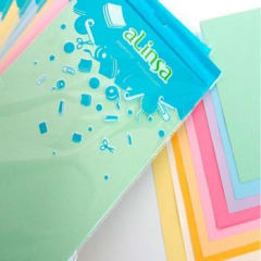SET 25 UNIDADES OPALINA CARTA COLORES