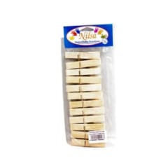 12 PINZAS DE MADERA
