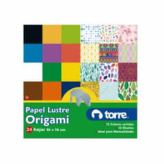 BLOCK PAPEL LUSTRE ORIGAMI 16X16