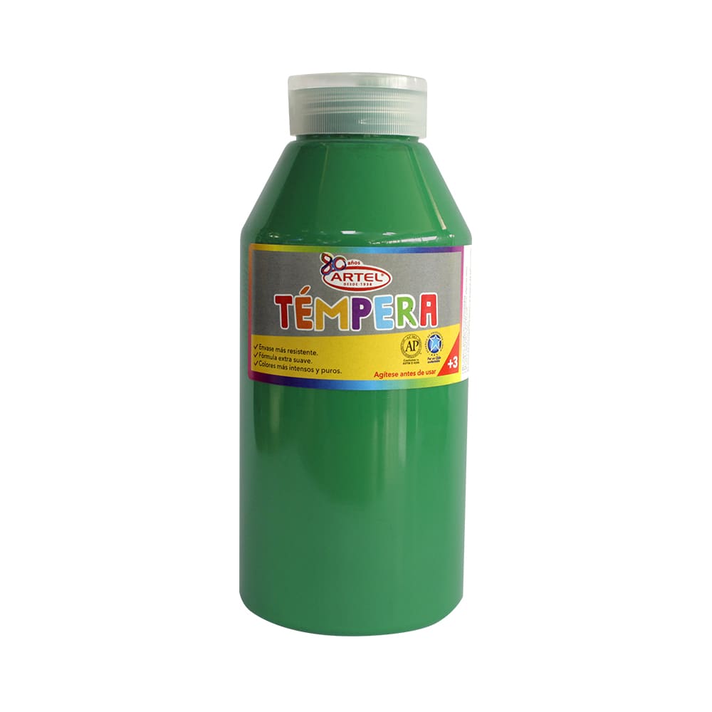 FRASCO TEMPERA VERDE CLARO 51 500ML1