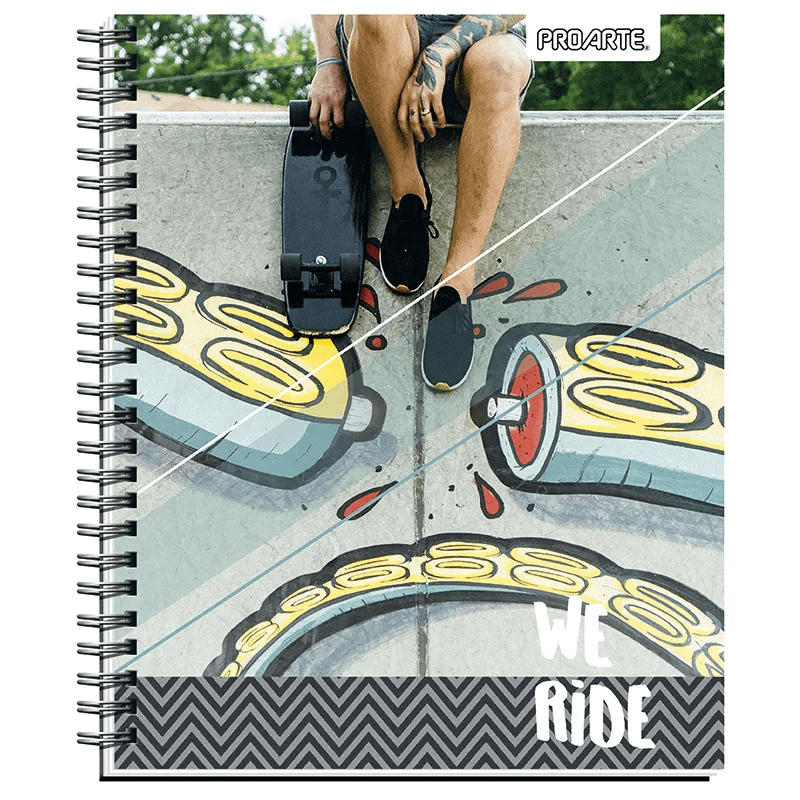CUADERNO UNIVERSITARIO RIDERS 7MM 100 HOJAS10