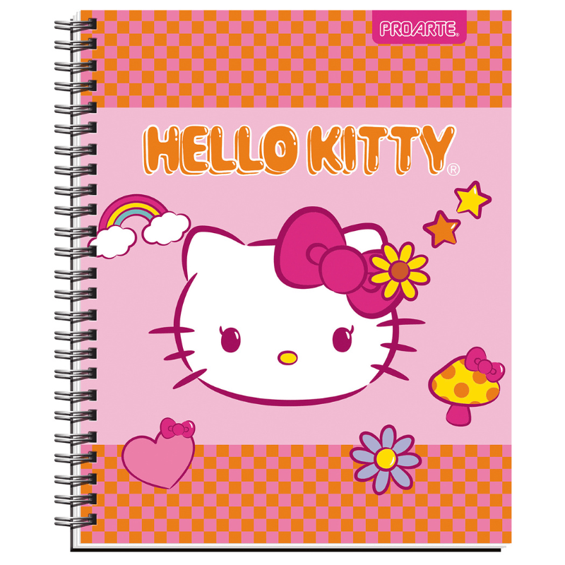 CUADERNO UNIVERSITARIO HELLO KITTY 7MM 100 HOJAS11