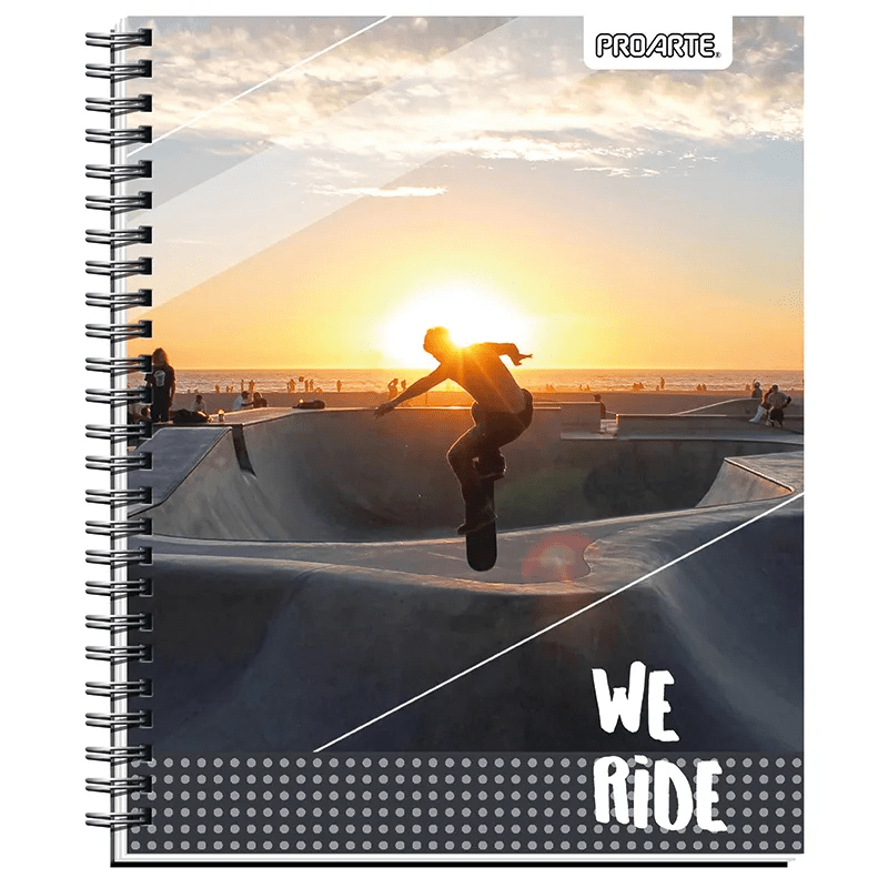 CUADERNO UNIVERSITARIO RIDERS 7MM 100 HOJAS12
