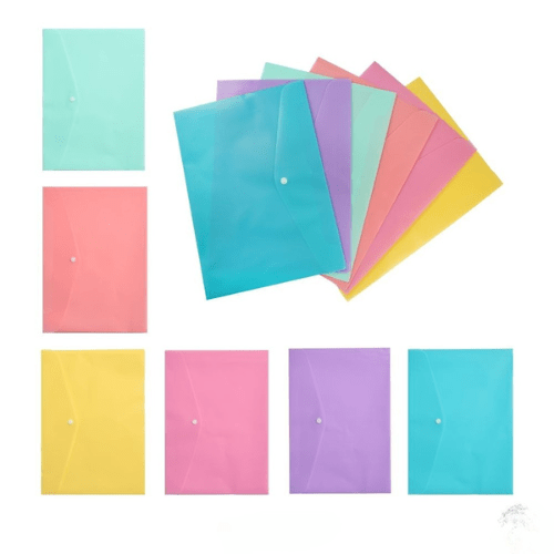 SOBRE TAMAÑO OFICIO CON BROCHE PLASTICO EN COLORES PASTELES1