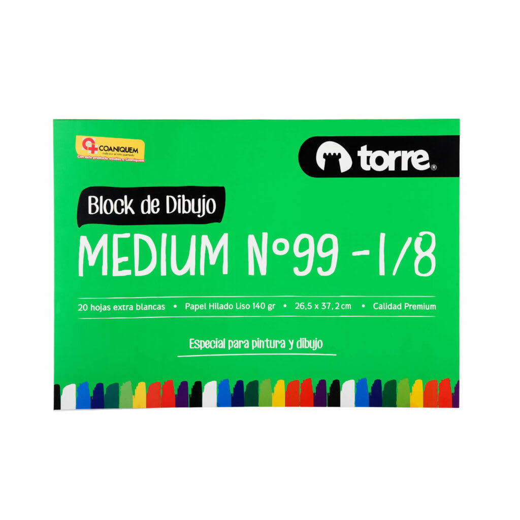 BLOCK DIBUJO MEDIUM N°991