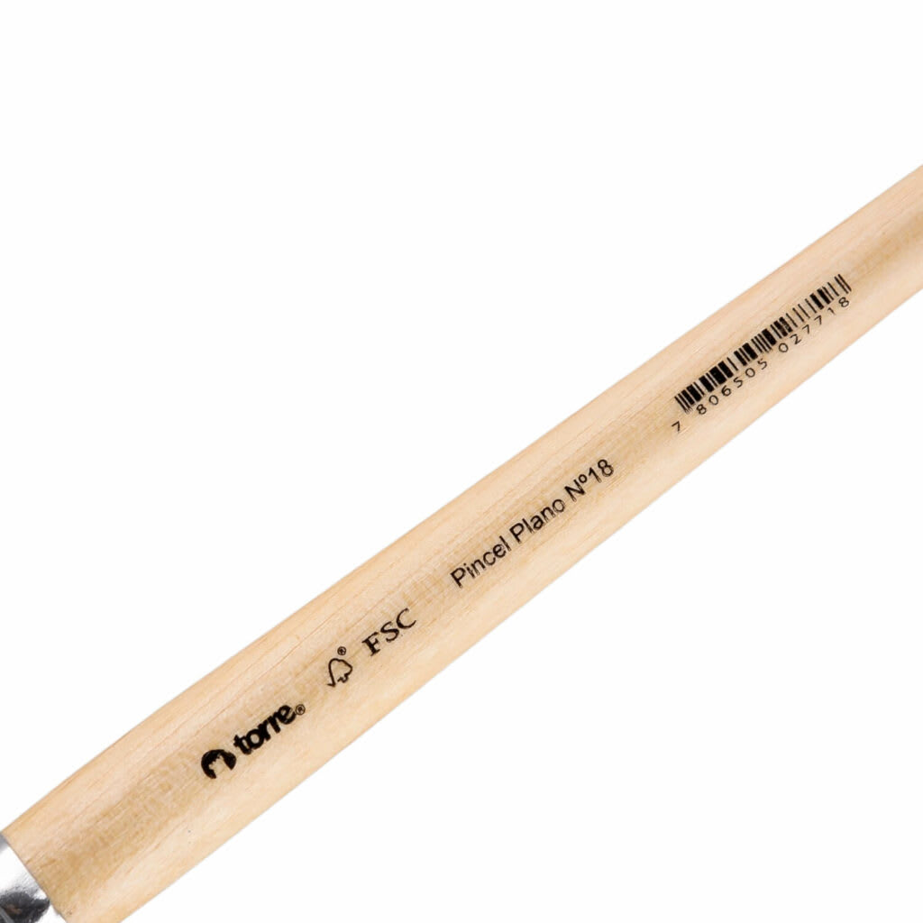 PINCEL PLANO N°182