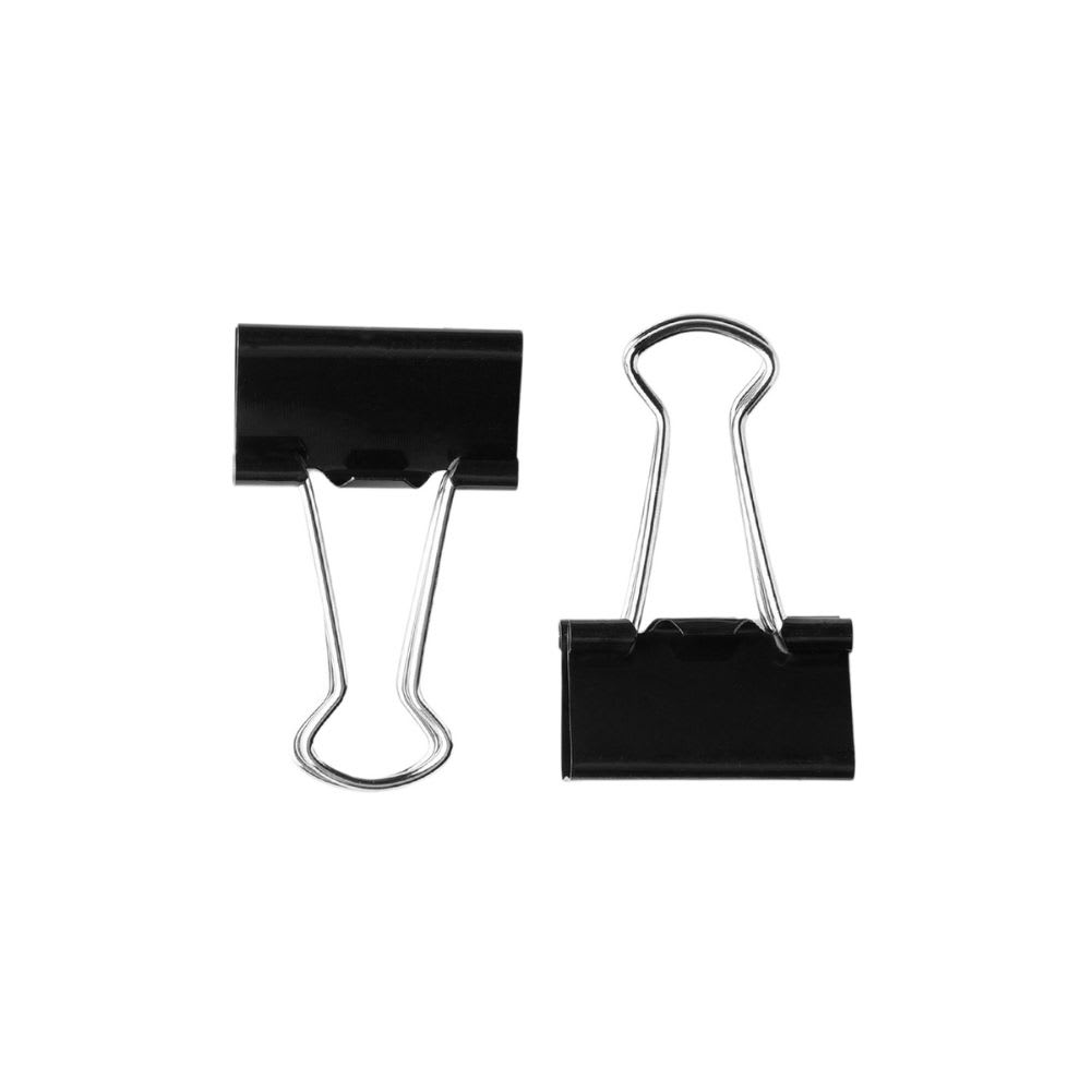 CAJA DOBLE CLIP NEGRO 25 MM X 12 UNID.2