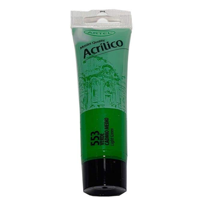 ACRILICO 35 ML. VERDE CADMIO MEDIO 553.1