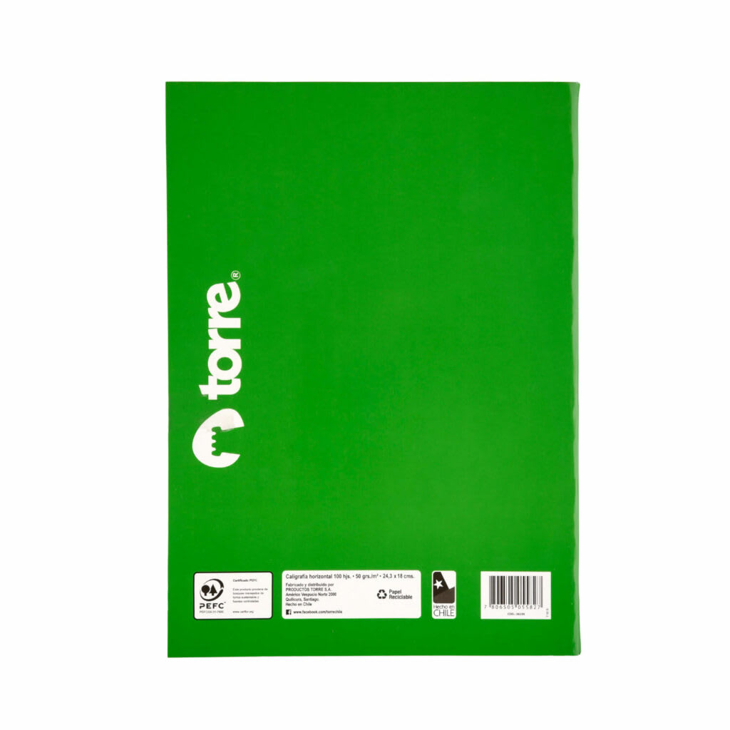 CUADERNO COLLEGE CALIGRAFIA HORIZONTAL 100 HOJAS2