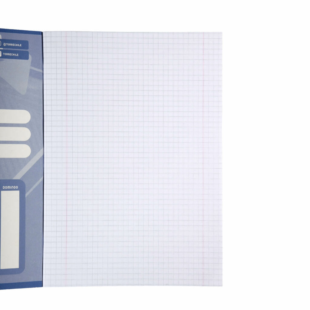 CUADERNO COLLEGE LISO 5MM 100H.2