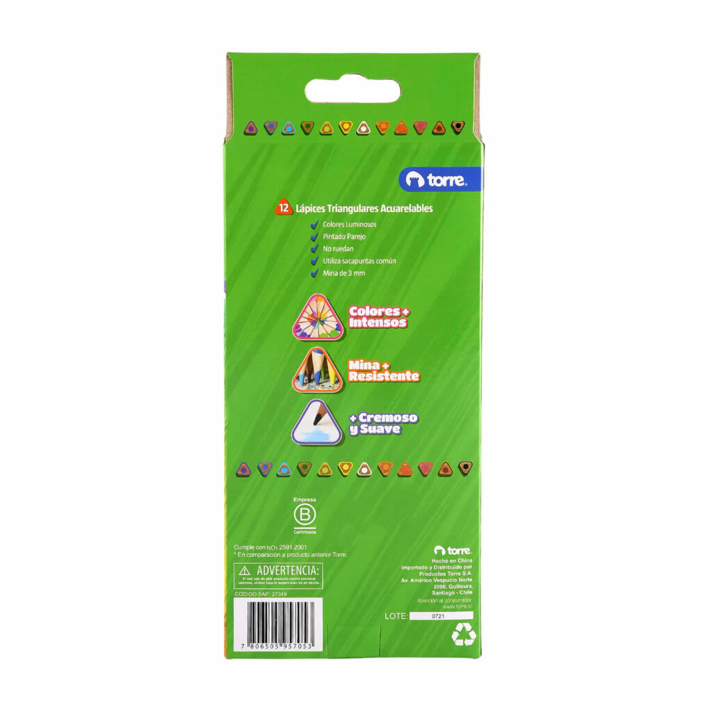 12 LAPICES DE COLORES ACUARELABLES3