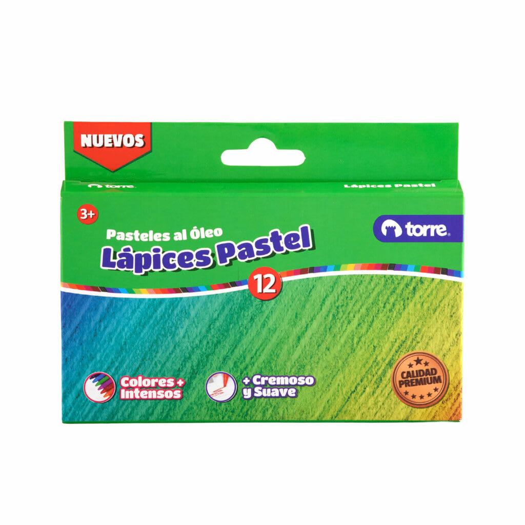 LAPICES PASTEL 12 COL.1