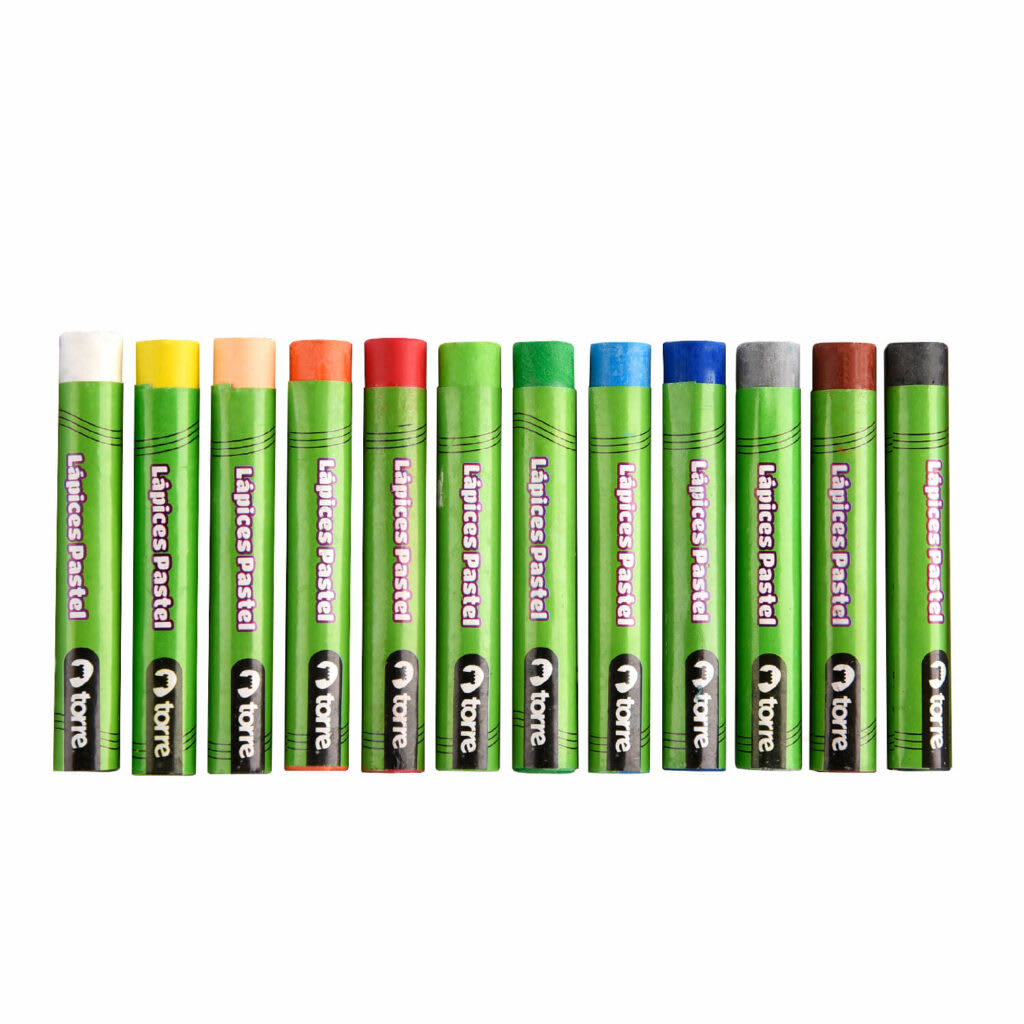 LAPICES PASTEL 12 COL.3