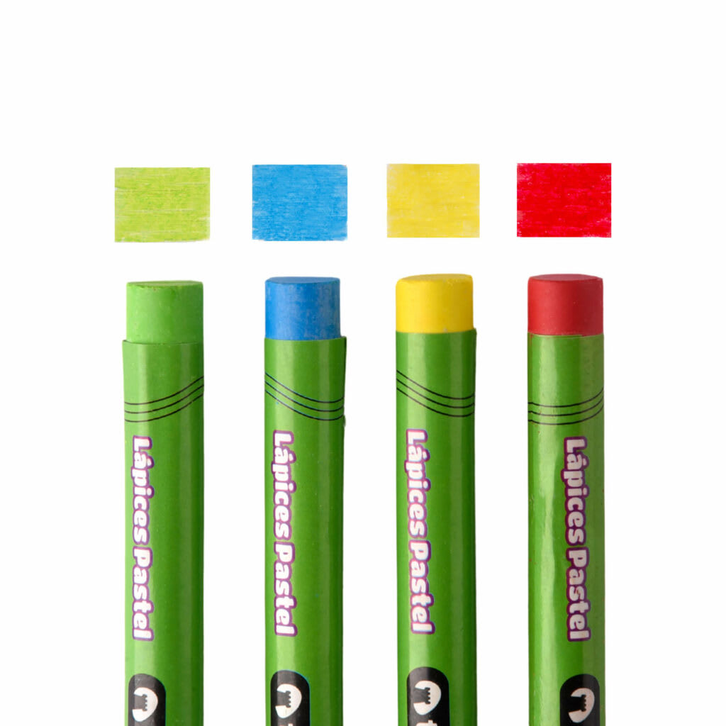 LAPICES PASTEL 12 COL.4