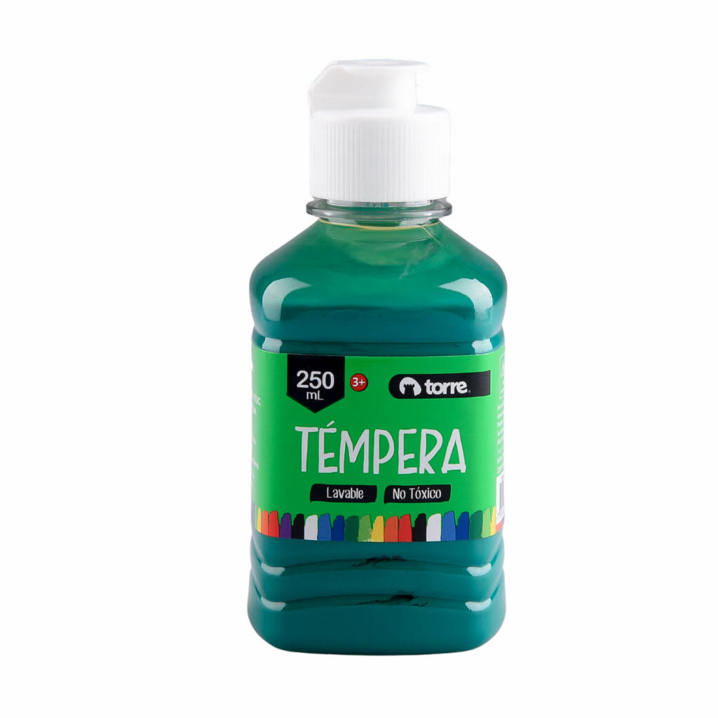 TEMPERA 250 ML VERDE.1