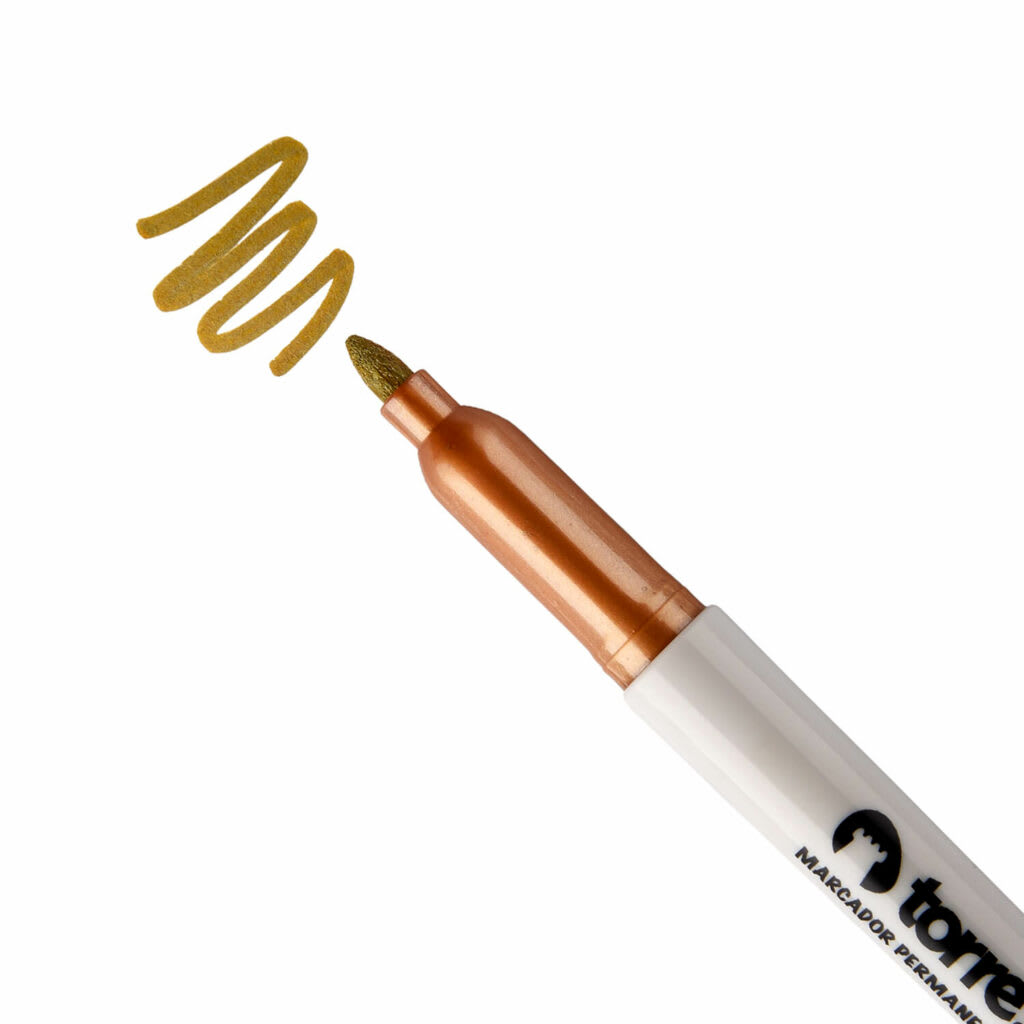 MARCADOR PERMANENTE DORADO2