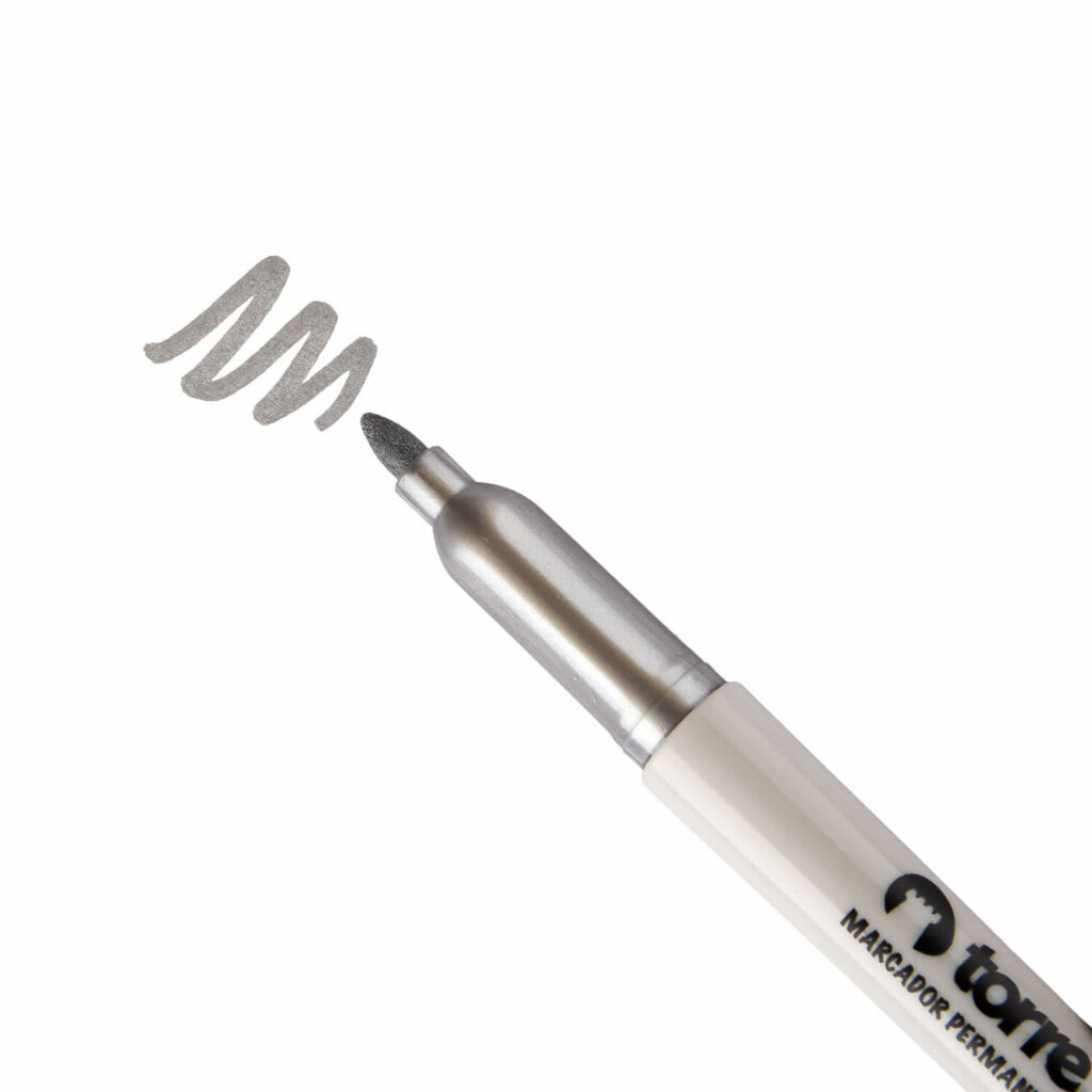 MARCADOR PERMANENTE PLATEADO.2