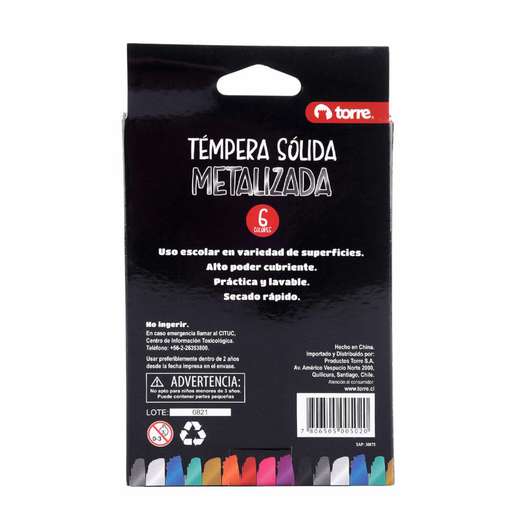 TEMPERA SOLIDA METALICA 6 COLORES3