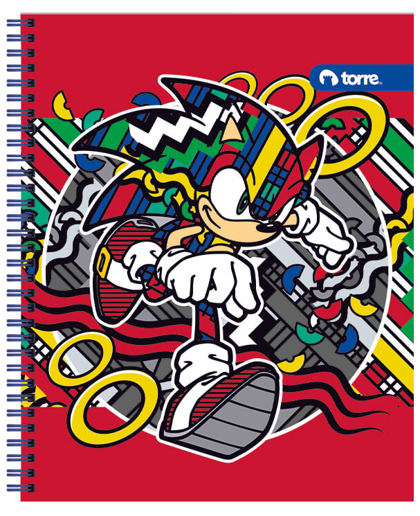 CUADERNO UNIVERSITARIO SONIC 7MM 100 HOJAS8
