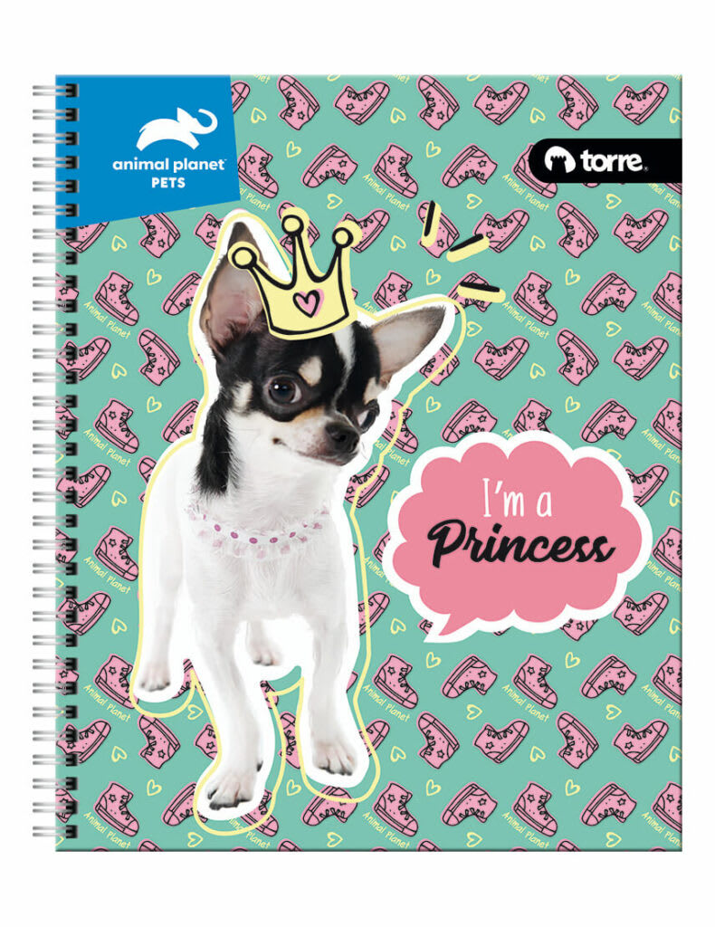 CUADERNO UNIVERSITARIO ANIMAL PETS 7MM 100 HJS.8