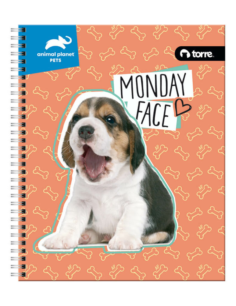 CUADERNO UNIVERSITARIO ANIMAL PETS 7MM 100 HJS.4