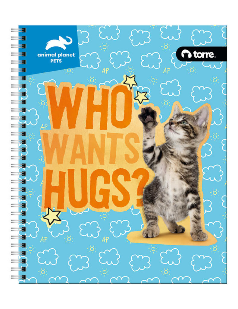 CUADERNO UNIVERSITARIO ANIMAL PETS 7MM 100 HJS.5