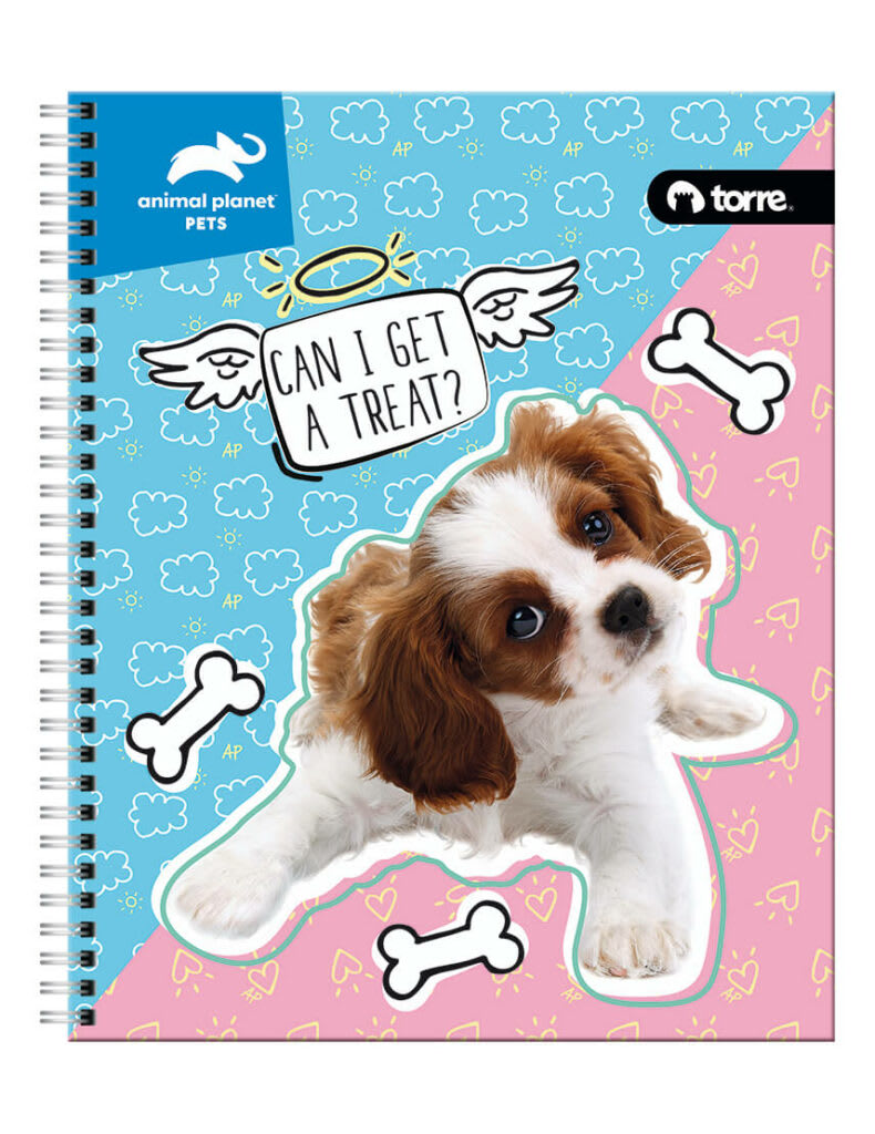 CUADERNO UNIVERSITARIO ANIMAL PETS 7MM 100 HJS.7