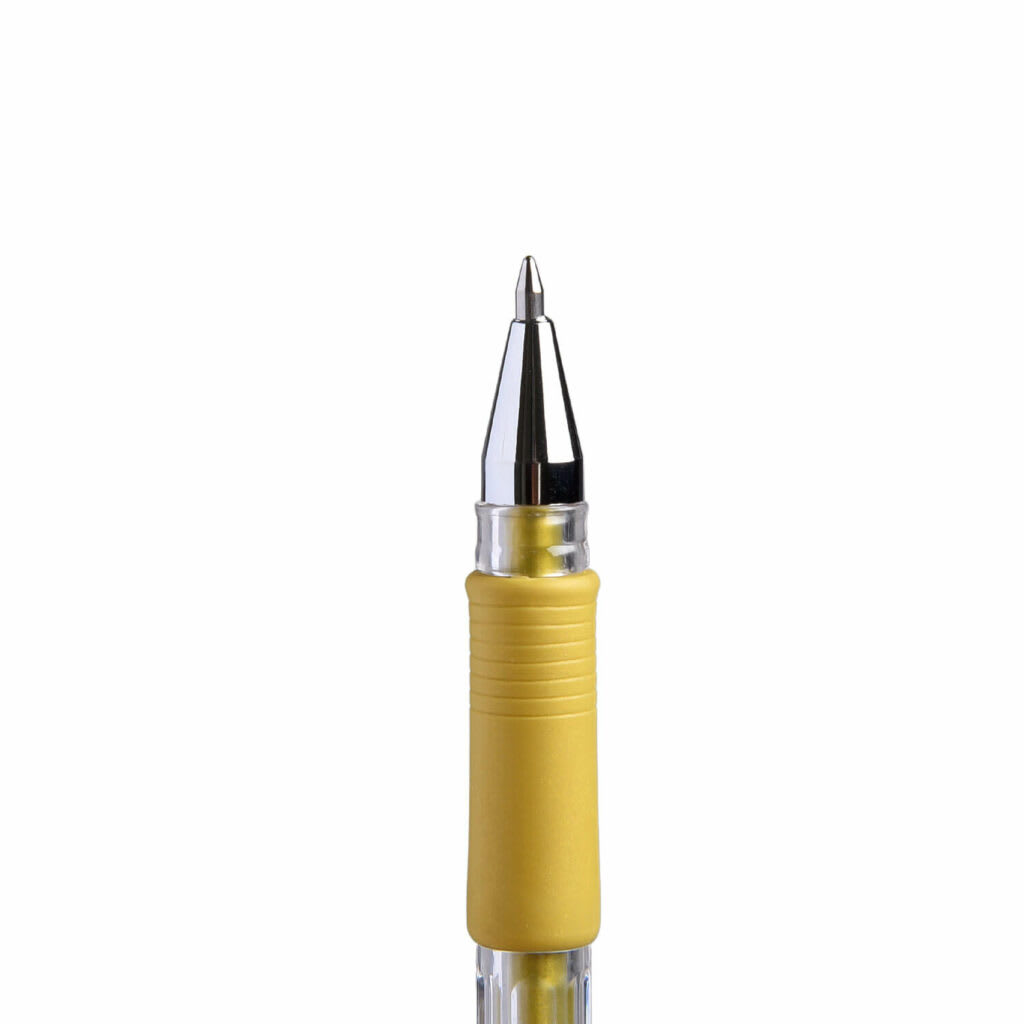 LAPIZ GEL METALICO 0.7MM DORADO2