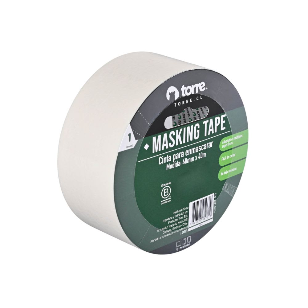 CINTA MASKING CREMA 48MMx40MT.3