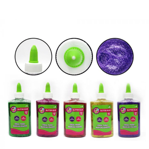 GLITTER GLUE COLORES 147 ML1