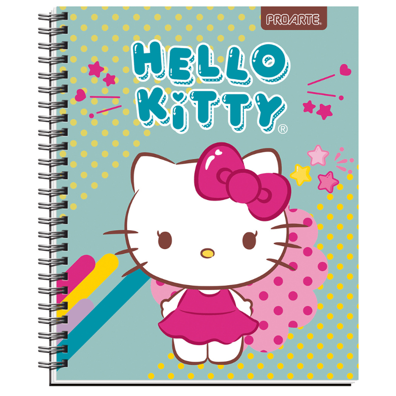 CUADERNO UNIVERSITARIO HELLO KITTY 7MM 100 HOJAS4