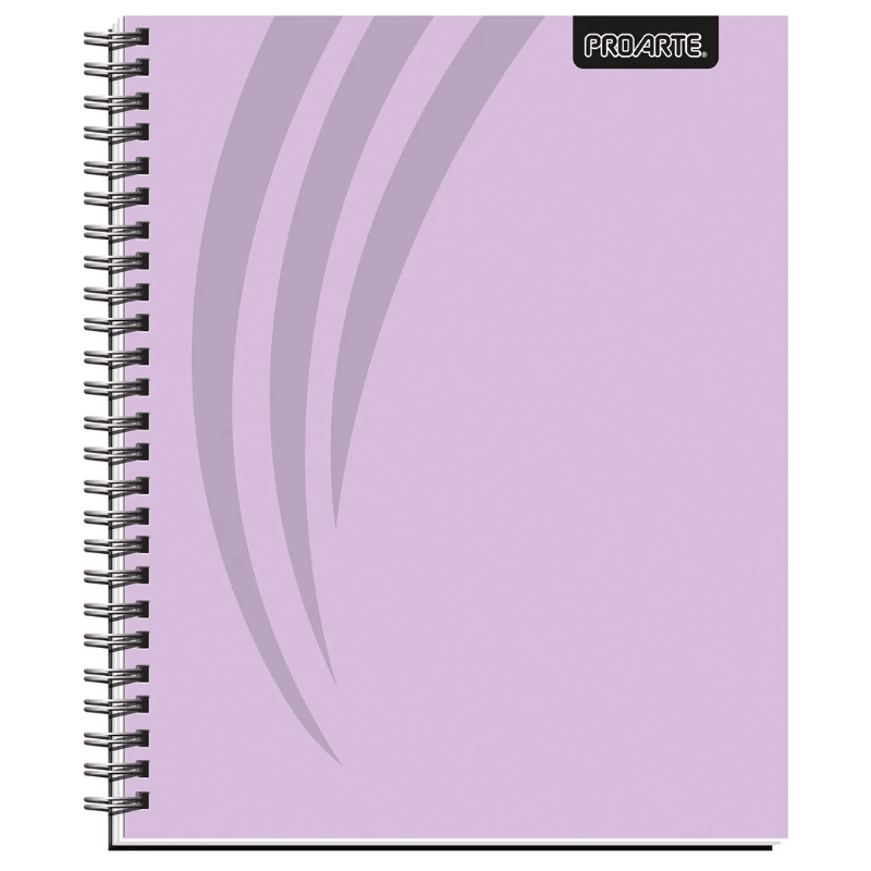 CUADERNO UNIVERSITARIO LISO COLORES PASTELES 7MM 100 HOJAS5