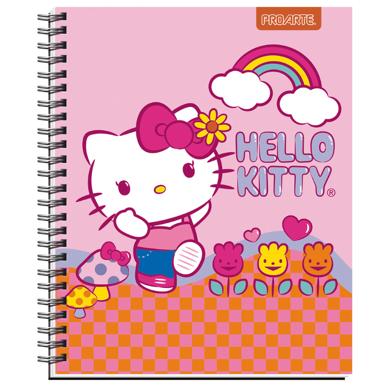 CUADERNO UNIVERSITARIO HELLO KITTY 7MM 100 HOJAS7