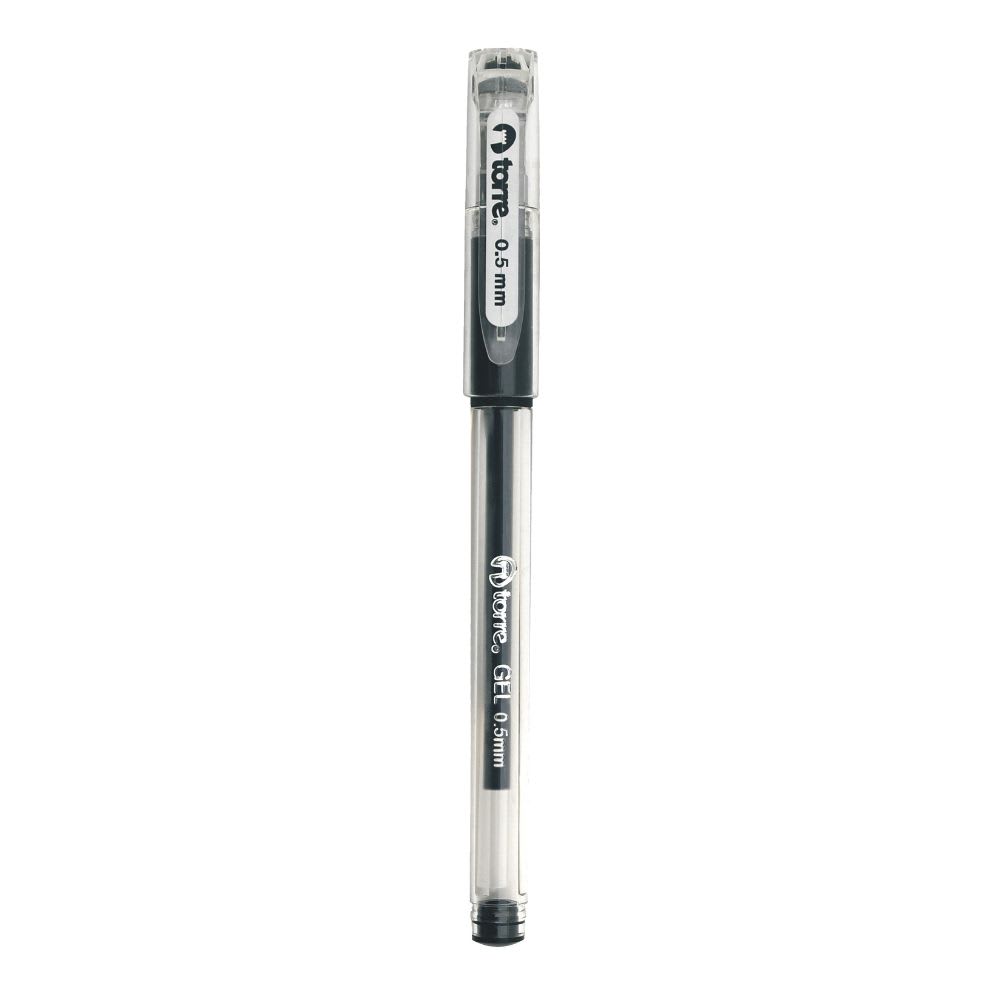 LAPIZ GEL 0.5MM NEGRO.1