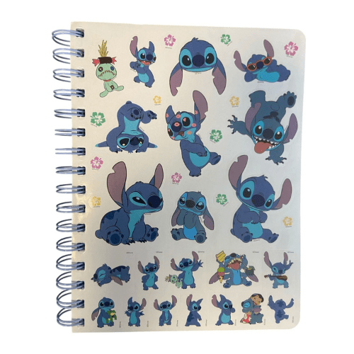 LIBRETA ESPIRAL STITCH HOJAS LINEADAS3