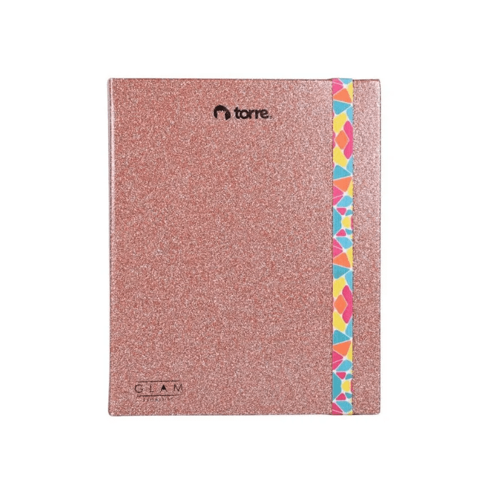 CUADERNO XL GLAM 5MM 250 HOJAS4